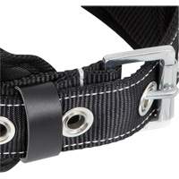 WB-6010-S Safety Restraint 1 D-Ring Belt with Padded Lumbar Support - Small Les Fournitures Industrielles Méga