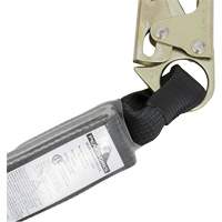 SA-5200-2.5 Shock Absorbing Lanyard, 2.5', Snap Hook Center, Snap Hook Leg Ends, Polyester Les Fournitures Industrielles Méga