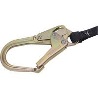 SA-6402-4 Shock Absorbing Lanyard, 4', Form Hook Center, Snap Hook Leg Ends, Polyester Les Fournitures Industrielles Méga