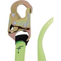 SA-54000-6 Shock Absorbing Lanyard, 6', Snap Hook Center, Snap Hook Leg Ends, Polyester Les Fournitures Industrielles Méga