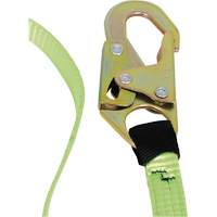 SA-54000-6 Shock Absorbing Lanyard, 6', Snap Hook Center, Snap Hook Leg Ends, Polyester Les Fournitures Industrielles Méga