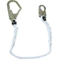 LAN-1242-4 5/8" Restraint Rope Lanyard, 1 Legs, 4', CSA Class A Les Fournitures Industrielles Méga