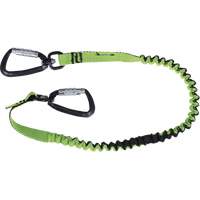 TT-9903 Slim Line Tool Lanyard, Bungee, Dual Carabiner Les Fournitures Industrielles Méga