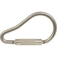 CP-04011-1 Zinc Plated Carabiner with 2" Gate Opening, Steel Les Fournitures Industrielles Méga