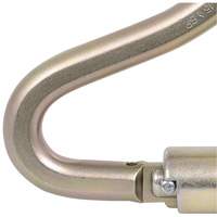 CP-04011-1 Zinc Plated Carabiner with 2" Gate Opening, Steel Les Fournitures Industrielles Méga