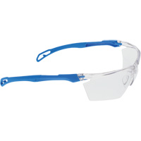 Dominator DM3-MD Series Metal Detectable / X-Ray Detectable UV-AF&reg; Safety Glasses, Clear Lens, Anti-Fog, ANSI Z87+/Meets/Exceeds CSA Z94.3 Les Fournitures Industrielles Méga