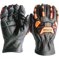 Impact & Cut Protection Gloves, 7, Cowhide Palm Les Fournitures Industrielles Méga