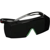 SecureFit 3700 Series Safety Glasses SF3750AS-BLK, Grey/IR 5.0 Lens, Anti-Scratch, ANSI Z87+/Meets/Exceeds CSA Z94.3 Les Fournitures Industrielles Méga