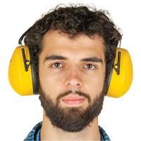 Passive Ear Muffs, Headband, 25 NRR dB Les Fournitures Industrielles Méga