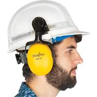 Cache-oreilles passifs, Fixation pour casque, 27 NRR dB Les Fournitures Industrielles Méga