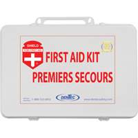 Trousse de premiers soins Shield, Colombie-Britannique/R&eacute;pond &agrave; la norme CSA Z1220-17 type 2 environnements &agrave; faible risque, Moyen (26-50 travailleurs) Les Fournitures Industrielles Méga