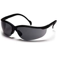 Lunettes de s&eacute;curit&eacute; &agrave; demi-monture Venture II, Lentille Gris, Antibu&eacute;e/Anti-&eacute;gratignures/Antistatique, ANSI Z87+/R&eacute;pond ou surpasse la norme CSA Z94.3 Les Fournitures Industrielles Méga