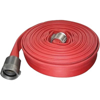 Nitrile Rubber Fire Hose, 50' L, 1-1/2" Dia., 200 Les Fournitures Industrielles Méga