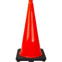 Premium Traffic Cone, 28", Orange Les Fournitures Industrielles Méga