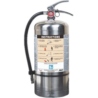 Extincteur pour la protection contre l'incendie de pile Lithium-ion, AVD, Capacit&eacute; 6 L Les Fournitures Industrielles Méga