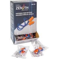 Foam Earplugs, Pair - Polybag, Corded Les Fournitures Industrielles Méga