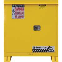 Armoire ext&eacute;rieure pour produits inflammables, 30 gal., 2 Porte(s), 43" La x 44" h x 18" p Les Fournitures Industrielles Méga