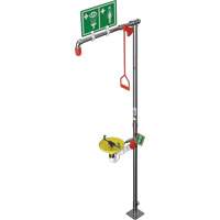 Combination Shower with Open ABS Bowl & Top Inlet, Pedestal Les Fournitures Industrielles Méga