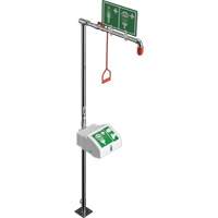 Combination Shower with Closed ABS Bowl & Bottom Inlet, Pedestal Les Fournitures Industrielles Méga