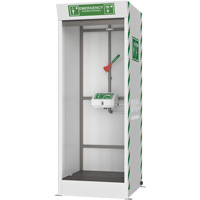 Emergency Cubicle Shower & Covered Eye & Face Wash Les Fournitures Industrielles Méga