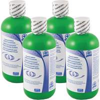 Additive to Preserve Water in Self-Contained Emergency Eye Wash Stations, Canada, 4 Pack, 8 oz. Les Fournitures Industrielles Méga