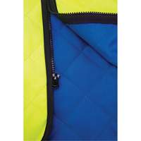 Veste refroidissante &agrave; &eacute;vaporation, Moyen, Jaune lime haute visibilit&eacute; Les Fournitures Industrielles Méga