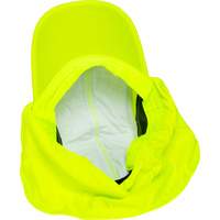 Chapeaux de refroidissement avec voiles pour le cou, Lime haute visibilit&eacute; Les Fournitures Industrielles Méga
