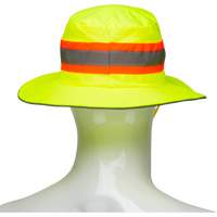 Chapeau de p&ecirc;cheur &agrave; refroidissement par &eacute;vaporation, Lime haute visibilit&eacute; Les Fournitures Industrielles Méga