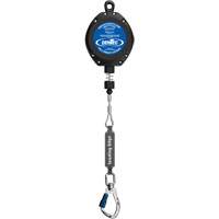 Self-Retracting Lifeline, 30', Galvanized Steel, Swivel Les Fournitures Industrielles Méga