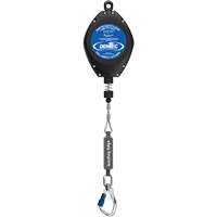 Self-Retracting Lifeline, 50', Galvanized Steel, Swivel Les Fournitures Industrielles Méga