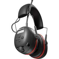 &eacute;couteurs AM/ FM Air Defender noir & Rouge, Style Bandeau, 24 dB Les Fournitures Industrielles Méga