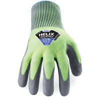 Helix&reg; 2057 Abrasion- & Cut-Resistant Gloves, Size 6/X-Small, 13 Gauge, Polyurethane Coated, HPPE Shell, ASTM ANSI Level A4/EN 388 Level C Les Fournitures Industrielles Méga