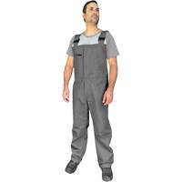 CoreMAX FR Bib Overall, Small, Grey Les Fournitures Industrielles Méga