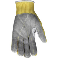 CutPro&reg; Cut Resistant Work Gloves with Split Leather Palm, Size Small, 7 Gauge, Kevlar&reg; Shell, ASTM ANSI Level A3 Les Fournitures Industrielles Méga