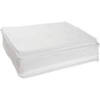 Meltblown Sorbent Pads, Oil Only, 15" x 19", 10 gal. Absorbancy Les Fournitures Industrielles Méga