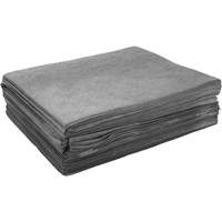 Meltblown Sorbent Pads, Universal, 15" x 19", 8 gal. Absorbancy Les Fournitures Industrielles Méga