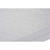 Bonded Sorbent Pad, Oil Only, 15" x 19", 10 gal. Absorbancy Les Fournitures Industrielles Méga