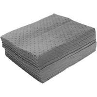 Bonded Sorbent Pads, Universal, 15" x 19", 8 gal. Absorbancy Les Fournitures Industrielles Méga