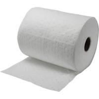 Bonded Sorbent Rolls, Heavyweight, 150' L x 15" W, 12 gal. Absorbancy Les Fournitures Industrielles Méga
