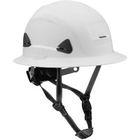 Fibre Metal Climbing Style Helmet with Full Brim, Meets CSA Type 2, Ratchet Suspension, Non-Vented Les Fournitures Industrielles Méga