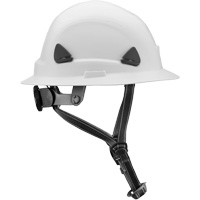 Fibre Metal Climbing Style Helmet with Full Brim, Meets CSA Type 2, Ratchet Suspension, Non-Vented Les Fournitures Industrielles Méga