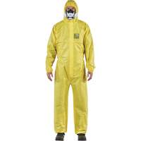 AlphaTec&reg; 2300 STANDARD Bound Model 147 Coveralls, Small, Yellow, Polyethylene Laminate/Polypropylene Les Fournitures Industrielles Méga