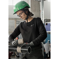 FREEFLEX Long-Sleeve Hybrid T-Shirt, Women's, X-Small, Purple Les Fournitures Industrielles Méga