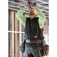 FREEFLEX Lightweight Insulated Vest, Men's, Small, Black Les Fournitures Industrielles Méga