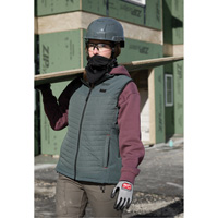 WORKSKIN Balaclava, Polyester, Black Les Fournitures Industrielles Méga