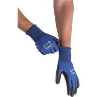 Gants &eacute;lastiques &eacute;cologiques r&eacute;sistants &agrave; la coupe, Taille 7, Calibre 18, Rev&ecirc;tement Polyur&eacute;thane, Enveloppe en Acier inoxydable/PEHP/rPET, ASTM ANSI niveau A5 Les Fournitures Industrielles Méga