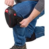 High-Mobility Knee Pad, Hook and Loop Style, Plastic Caps, Foam Pads Les Fournitures Industrielles Méga