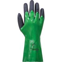 SolvStop Chemical-Resistant Gloves, Size 7, 12" L, PVC Les Fournitures Industrielles Méga