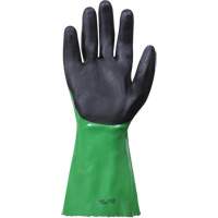 SolvStop Chemical-Resistant Gloves, Size 7, 12" L, PVC Les Fournitures Industrielles Méga