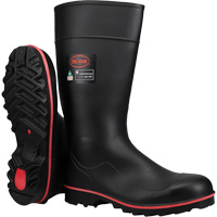 Boss&reg; Footwear Full ESR Safety Boot, Polyblend/PVC, Steel Toe, Size 4 Les Fournitures Industrielles Méga